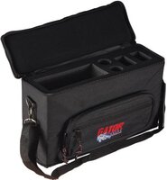 PADDED BAG FOR 2 WIRELESS MIC SYSTEMS
