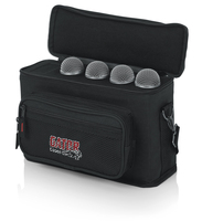 PADDED BAG FOR UP TO 4 MICS W/ EXTERIOR POCKETS FOR CABLES