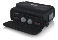 DUAL WIRELESS SYSTEM BAG FOR SHURE BLX WIRELESS SYSTEM WITH TWO MICS & TWO BODYPACKS