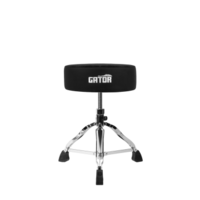 GATOR SPINDLE ROUND SEAT DRUM THRONE - BLACK