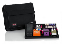 16.5" X 12" WOOD PEDAL BOARD W/ BLACK NYLON CARRY BAG