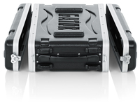 MOLDED PE RACK CASE; FRONT, REAR RAILS; 2U; 14.25" DEEP