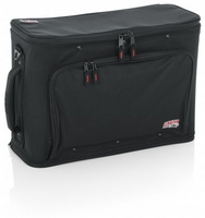 3U LIGHTWEIGHT RACK BAG WITH ALUMINUM FRAME AND PE REINFORCEMENT