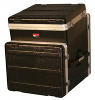 ATA MOLDED PE SLANT TOP CONSOLE RACK; 10U TOP; 8U BOTTOM