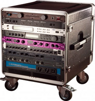 ATA MOLDED PE RACK W/ CASTERS; FITS UNDER GATOR GRC SERIES; 10U; 21" DEEP