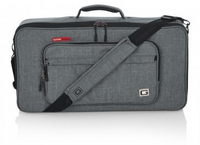 GREY TRANSIT SERIES GUITAR GEAR AND ACCESSORY BAG WITH 24"X12"X4.5" INTERIOR