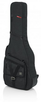 TRANSIT SERIES RESONATOR, 00, AND CLASSICAL ACOUSTIC GUITAR GIG BAG WITH CHARCOAL EXTERIOR
