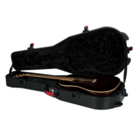 TSA SERIES ATA MOLDED POLYETHYLENE GUITAR CASE FOR DREADNAUGHT ACOUSTIC GUITARS