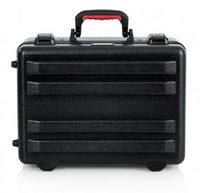 TSA SERIES ATA MOLDED POLYETHYLENE UTILITY CASE WITH (2) TOOL PALLET TRAYS; 18"X13"X7"