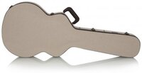 DELUXE WOOD CASE FOR SEMI-HOLLOW ELECTRICS SUCH AS GIBSON 335®; JOURNEYMAN BURLAP EXTERIOR