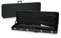 HARD-SHELL WOOD CASE FOR THUNDERBIRD BASS GUITARS