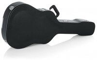 DELUXE WOOD CASE FOR DREADNOUGHT GUITARS