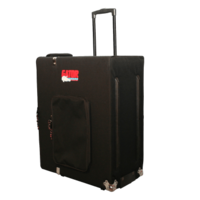 CARGO CASE W/ LIFT-OUT TRAY, WHEELS, RETRACTABLE HANDLE; 12"X24"X30" INT.