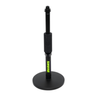 SHURE LICENSED DESKTOP STAND WITH SHURE LOGO MADE BY GATOR