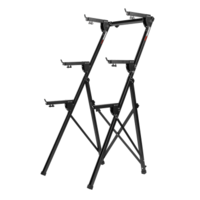 3-Tier A-Frame Keyboard Stand with Width, Arm Height, and Arm Depth Adjustment