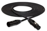 DMX-700 SERIES CABLE -  - XLR5M TO XLR5F, 3 FT  (110-OHM CABLE, 20 AWG X 2 OFC)