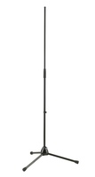 201A/2  TRIPOD MICROPHONE STAND   BLACK, HEIGHT 35-63 INCH
