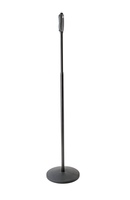 26250  PERFORMER ONE HAND ADJ. MIC STAND BLACK, TRIGGER LIFT STEEL MIC STAND WITH ROUND BASE