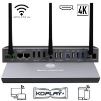 4K KDPLAY WIRELESS CONFERENCING HUB FOR PC, MAC, IOS, ANDROID & CHROME DEVICES