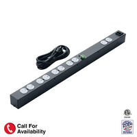 POWER STRIP-15A, REMOTE CONTROL, 5 DUPLEX OUTLETS (4 SWITCHED), 9FT 10IN CORD