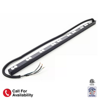 POWER STRIP-20A,  6 CIRCUITS, 10 DUPLEX OUTLETS, HARDWIRED, 6FT FLEXIBLE-CONDUIT