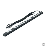 POWER STRIP-15A, 12 OUTLETS, 6FT CORD