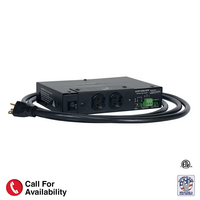 COMPACT SURGE SUPPRESSOR-20A, 2 OUTLETS, REMOTE POWER CONTROL, ATTACHED CORD