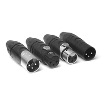 RAPCO/HORIZON  AMPHENOL CONNECTORS   AC3FDZ  D SERIES 3 PIN PANEL MNT XLRF