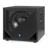 SINGLE 12" DIRECT RADIATING SUBWOOFER, WEATHER RESISTANT (IP55), SELF-POWERED RHAON, DANTE REDUNDANT