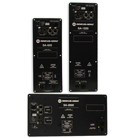 BI-AMP 1250W (1000WX250W) CLASS D, ANALOG OR AES/EBU, RHAON II NETWORK & DSP,  DANTE REDUNDANT