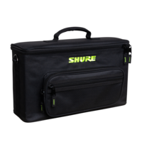 SHURE PADDED CARRYING BAG THAT HOLDS UP TO 2 WIRELESS MIC SYSTEMS