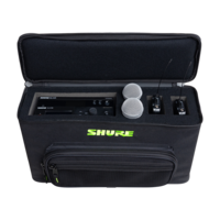 SHURE PADDED CARRYING BAG THAT HOLDS UP TO 2 WIRELESS MIC SYSTEMS