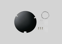 GRIPPLE SUSPENSION MOUNT KIT WITH BLACK COVER FOR MXA920B-R