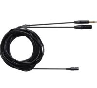 25FT. DETACHABLE CABLE WITH NEUTRIK 3 PIN XLR MALE CONNECTOR AND 1/4'' STEREO PLUG