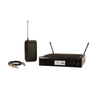 BLX WIRELESS BODYPACK/INSTRUMENT SYSTEM WITH BLX4R RECEIVER, BLX1 BODYPACK, & WA302 INSTRUMENT CABLE