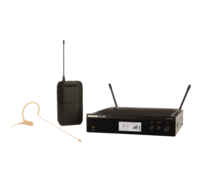 BLX WIRELESS HEADWORN SYSTEM WITH BLX4R RECEIVER, BLX1 BODYPACK, & MX153 EARSET STYLE MIC