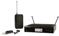 BLX WIRELESS LAPEL SYSTEM WITH BLX4R RECEIVER, BLX1 BODYPACK, & WL85 LAPEL CONDENSER MIC