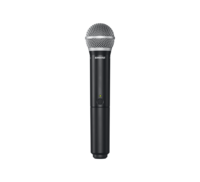 BLX HANDHELD TRANSMITTER FOR BLX & BLXR WIRELESS WITH PG 58 MICROPHONE / TRANSMITTER COMPONENT ONLY