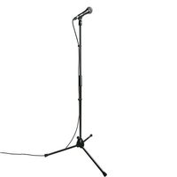 CARDIOID DYNAMIC VOCAL MICROPHONE PACKAGE WITH MIC, MIC STAND, XLR CABLE & MIC CLIP