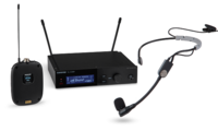 SLX-D+ WIRELESS SYSTEM WITH SLXD1+ BODYPACK TRANSMITTER AND SM35 PERFORMANCE HEADSET MIC