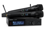 DUAL WIRELESS SYSTEM WITH 2 NEXADYNE 8/C HANDHELD TRANSMITTER