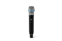 SLXD2+ HANDHELD TRANSMITTER WITH BETA 87A SUPERCARDIOID CAPSULE