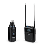 PORTABLE WIRELESS SYSTEM WITH SLXD3+ PLUG-ON TRANSMITTER