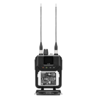 ADXR AXIENT DIGITAL PSM WIRELESS BODYPACK RECEIVER WITH 2 SB910 RECHARGEABLE BATTERIES