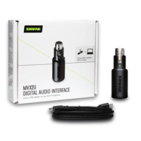 DIGITAL AUDIO INTERFACE  - MOTIV XLR TO USB ADAPTER WITH DSP & HEADPHONE MONITORING FOR ALL XLR MICS