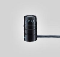 SUPERCARDIOID CONDENSER LAPEL MICROPHONE WITH 4’ (1.2M) ATTACHED CABLE, BELT-CLIP, PREAMP WITH XLR