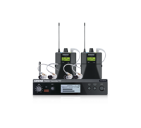 TWIN PACK IN-EAR MONITORING SYSTEM INCL TRANSMITTER, 2 RECEIVERS WITH 2 - SE215 EARBUDS