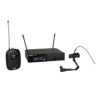 WIRELESS SYSTEM, INCLUDES SLXD1, SLXD4 RECEIVER & BETA 98H/C MINIATURE INSTRUMENT MICROPHONE