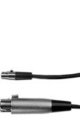 4' MICROPHONE ADAPTER CABLE, 4-PIN MINI CONNECTOR (TA4F) TO XLR(F) CONNECTOR, USED WITH PG1, PGX1,