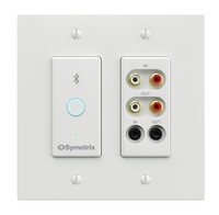 XIO BLUETOOTH RCA 3.5 WHITE:DANTE I/O ENDPOINT, BT MEDIA IN, BT PHONE I/O, STEREO RCA & 3.5 I/O